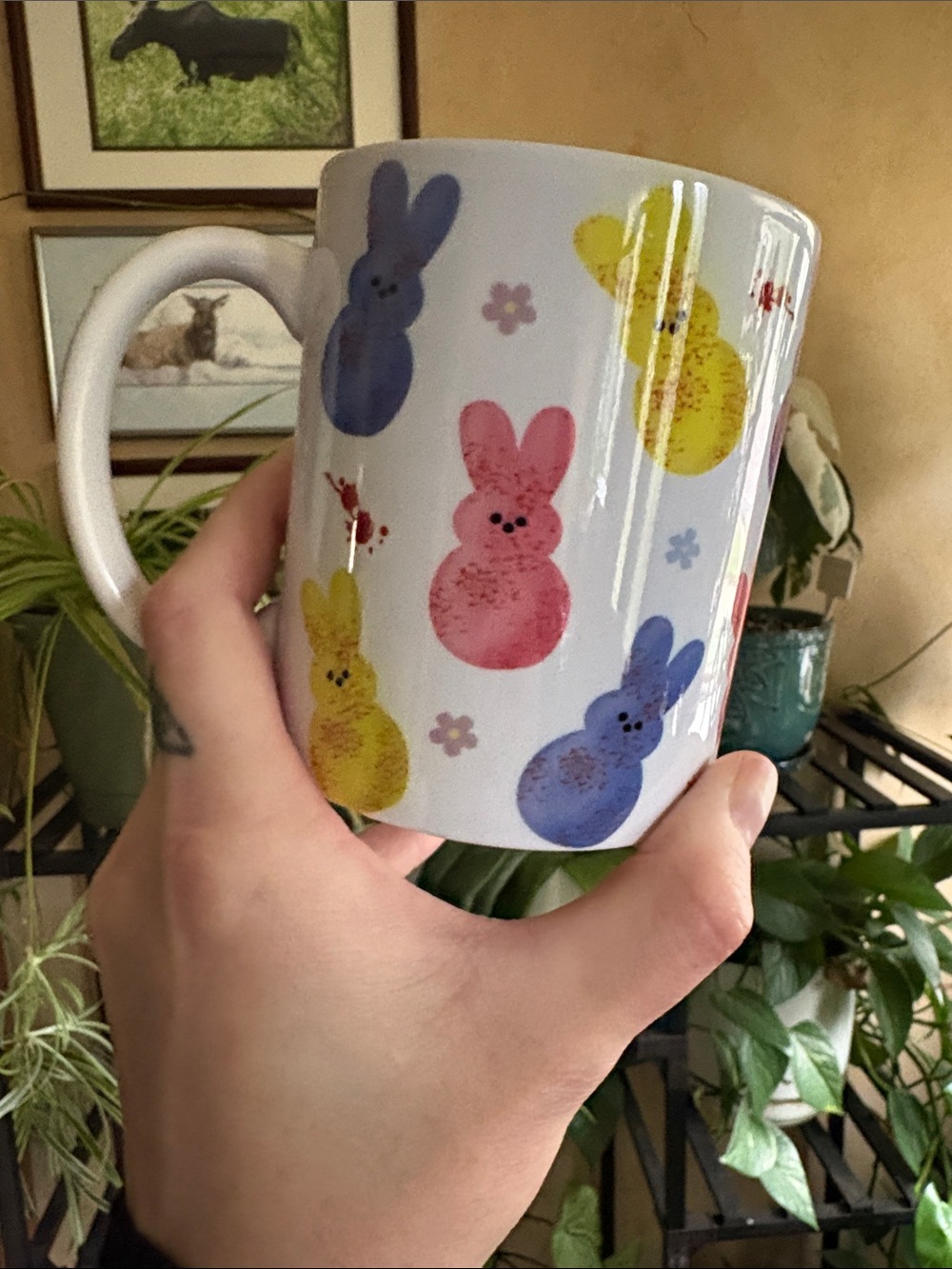 Handmade Killer Peeps Coffee Mug